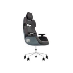 Thermaltake Argent E700 Real Leather Gaming Chair with houndstooth fabric Gaming-Stuhl Grau, Schwarz