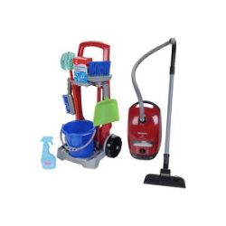 Theo Klein Miele - Staubsauger mit Putzwagen, Kinderhaushaltsgerät