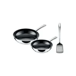Silit - Bratpfannen-Set, 20/24CM, Chrom