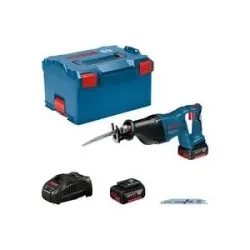 Bosch Professional GSA 18 V-LI Akku-Säbelsäge 060164J00B inkl. 2. Akku, inkl. Ladegerät, inkl. Koffer 18 V 5 Ah