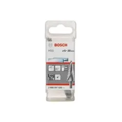 Bosch Accessories 2608597520 Bosch Power Tools HSS Stufenbohrer Gesamtlänge 93.5 mm 3-Flächenschaft 1 St.
