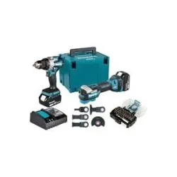 Makita Akku-Kombo-Kit DLX2592JX1, 18Volt, Bohrschrauber