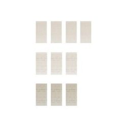 Bosch Expert M480 Netzstruktur-Schleifblatt-Set 115 x 230mm, K80 / 120 / 180