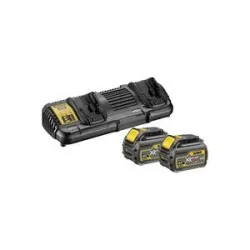 Dewalt XR FLEXVOLT Akku Starterkit DCB132T2, inkl. 2x Akku 54Volt 2Ah, Set