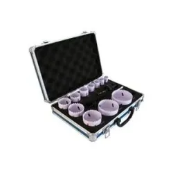 Makita D-47298 Lochsägen-Set 14teilig 19 mm, 22 mm, 25 mm, 29 mm, 35 mm, 38 mm, 44 mm, 51 mm, 57 mm, 68 mm, 75 mm 1 Set