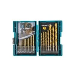Makita B-67795 B-67795 Metall-Spiralbohrer-Set 1.5 mm, 2.0 mm, 2.5 mm, 3.0 mm, 3.2 mm, 3.5 mm, 4.0 mm, 4.5 mm, 5.0 mm,