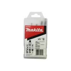 Makita B-57532 5teilig Universal-Bohrersortiment Metall, Holz 3 mm, 4 mm, 5 mm, 6 mm