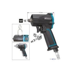 Hazet 9012M 9012M Druckluft-Schlagschrauber Werkzeugaufnahme: 1/2 (12.5 mm) Außenvierkant Drehmoment (max.): 678 Nm