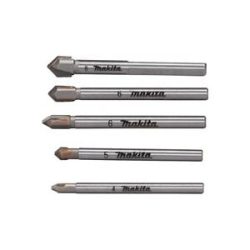 Makita Glas- und Fliesenbohrer-Satz 5-teilig, E-25410