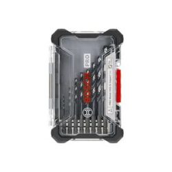 Bosch Accessories 2608577146 Metallbohrersatz PRO Metal HSS-G 8-tlg. Impact 2-3-4-5-6-7-8-10mm 6-kant 1/4 HSS