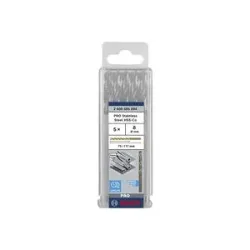 Bosch Accessories 2608585894 HSS Metall-Spiralbohrer 8 mm Gesamtlänge 117 mm Cobalt DIN 338 Zylinderschaft 5 St.
