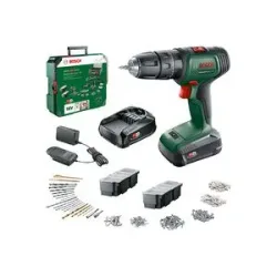 Bosch Home and Garden UniversalImpact 18V + SystemBox -Akku-Schlagbohrmaschine inkl. 2. Akku