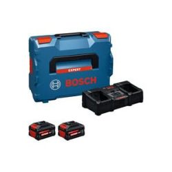Bosch EXPERT Starter-Set 18V, 2x EXBA 18V-80 + Ladegerät EXAL18V2-320