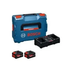 Bosch EXPERT Starter-Set 18V, 2x EXBA 18V-80 + Ladegerät EXAL18V2-320