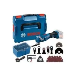 Bosch Professional GOP 18V-34 06018G2002 Akku-Multifunktionswerkzeug ohne Akku, ohne Ladegerät, mit Zubehör, inkl.