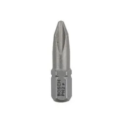 Bosch Accessories 2607001514 Kreuzschlitz-Bit PH 2 extra hart C 6.3 100 St.
