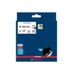 Bosch Accessories 2608900003 EXPERT Multihole (Expert Multiloch) Universalstützteller, 125 mm, weich Durchmesser 125 mm