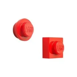 Room Copenhagen LEGO Magnet Set rot