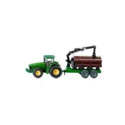 Siku - Traktor mit Forstanhänger 1:50, Multicolor