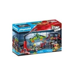 Playmobil - 70834 Air Stuntshow Servicestation, Multicolor
