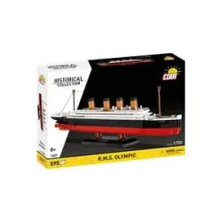 COBI Historical Collection 1687 - R.M.S. Olympic, Bausatz 1:700, 595 Klemmbausteine
