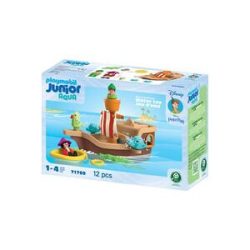PLAYMOBIL 71769 Junior & Disney: Peter Pans Piratenschiff mit Wasserspritzspaß, Konstruktionsspielzeug