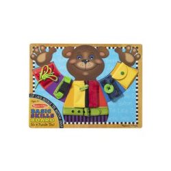 Zieh mich an Bär Puzzletafel