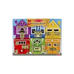 Spin Master Melissa & Doug - Motoriktafel Schlösser, Geschicklichkeitsspiel