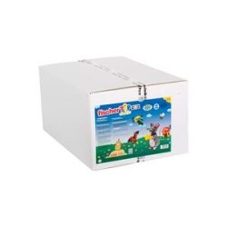 Fischertechnik 49115 - fischerTiP creativ Refill Box XXL, Bastelmaterial für Kinder ab 3 Jahren