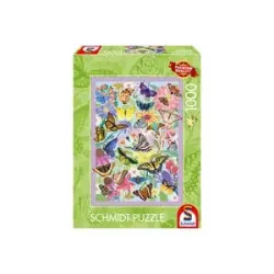 Schmidt Spiele Schmetterlingstreiben, Puzzle