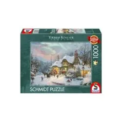 Schmidt Spiele Thomas Kinkade Studios: Santas Nacht bevor Weihnachten, Puzzle