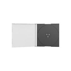MediaRange CD Slimcase black (100 Stück), Schutzhülle