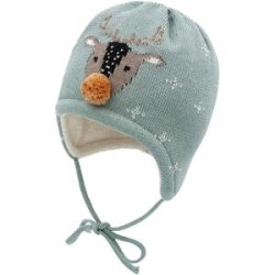 Winter-Strickmütze Rentier