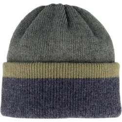 Winter-Strickmütze Colorblock