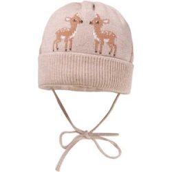 Winter-Strickmütze Reh