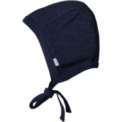 Mütze mit Bindeband Wolle/Seide