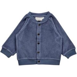 Sense Organics Softcord-Jacke blau