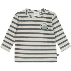 Shirt langarm Ringel Auto Bär Rippqualität