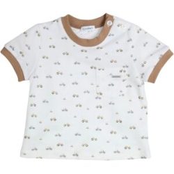Gymp T-Shirt Autos Piqué weiss