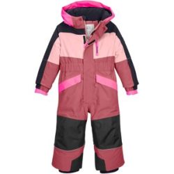 Killtec Schneeoverall mit Kapuze Coloblock rosa 98/104