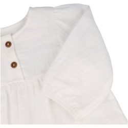 Musselin-Shirt langarm
