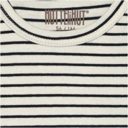 Huttelihut Body langarm Ringel blau   weiss unisex