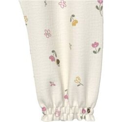 s.Oliver Musselin-Hose Blumen Bienen natur   mehrfarbig