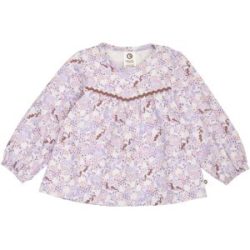 Shirt langarm Einhörner Blumen