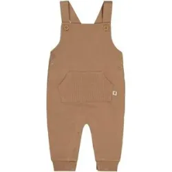 Sweat-Latzhose mit Tasche