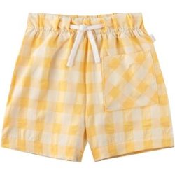 Sanetta Pure Shorts Karo gelb