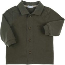 Gymp Jersey-Hemd langarm khaki