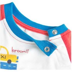BOBOLI Shirt langarm Fahrzeuge mehrfarbig