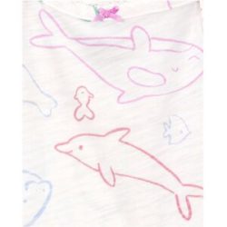 Carter's 3-tlg. Set Body kurzarm, Body ohne Arm und Leggings Ringel Wale rosa