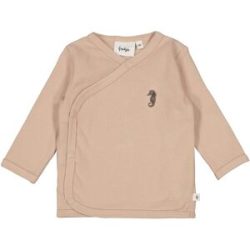Wickelshirt langarm Seepferdchen Rippqualität
